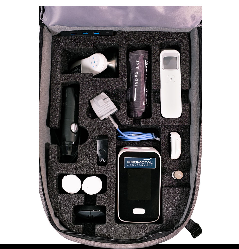 Promotal MedConnect telehealth backpack